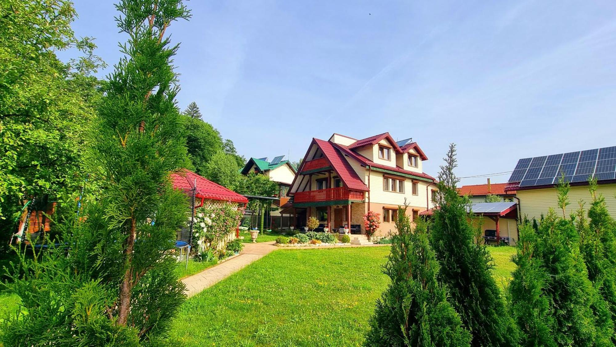 فيلا Casa Poiana Soarelui براشوف المظهر الخارجي الصورة